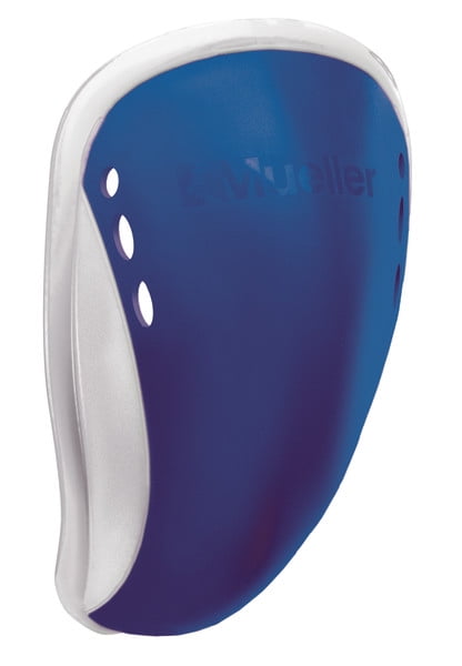 Mueller Sports Medicine Youth Athletic Supporter with Flex Shield Cup, White/Blue, Youth Large