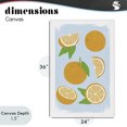 thumbnail image 4 of Stupell Industries Farmhouse Pastel Summer Oranges Canvas Art, 24 x 36, by Martina Pavlova, 4 of 8