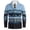 Sky Blue, variant on Turilly Men's Sweater Shawl Collar Button Front Cardigan Sweater with Geometric Zigzag Pattern Soft Casual Everyday Top