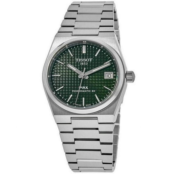 Tissot PRX Automatic Green Dial Unisex Watch T1372071109100