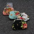 thumbnail image 6 of BE-TOOL Mini Coin Purses Card Holder Wallet Floral Printing Handbag for Girl Women Gift, 6 of 6