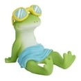 thumbnail image 2 of BingTong Cute Frog Phone Holder With Anti-Slip Pads, Resin Cell Phone Stand Kawaii Animal Desk Phone Holder Universal Fit Smart Mobile Phones Stand Desk Ornaments E, 2 of 7