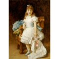 thumbnail image 3 of Leighton, Lord Frederick 14x18 Black Modern Framed Museum Art Print Titled - Lady Sybil Primrose, 3 of 5