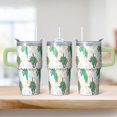 thumbnail image 2 of 20OZ Unicorn Themed Travel Tumbler with Handle and Straw Double Wall Stainless Steel Cup Insulated Mug for Cold Hot Drinks Ideal Gifts for Women Mom Friends on Birthday Christmas Thanksgiving, 2 of 6
