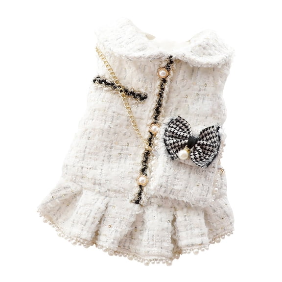 Pet Clothes Stylish Dresses Costume Outfit For Small Puppy And Cat Comfortable Costumes For Fall Winter