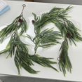 thumbnail image 4 of Suncoda Plastic Rattan, Christmas Rattan Green Soft Rubber Decorative Strip Indoor Green Plant Vibe Decoration Christmas Courtyard Party Decorative Strip, 4 of 8