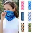 thumbnail image 2 of Happydeer Unisex Floral Print Headband Sun Dust Proof Cycling Neck Gaiter Scarf, 2 of 9