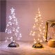thumbnail image 5 of Naiovety Pequeño árbol de Navidad Cristal Lámpara romántica Luces LED Lámparas decorativas multifuncionales de moda Adorno Fiesta Kits de decoración para fiestas Oro, 5 of 6