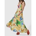 thumbnail image 3 of Biezeib Women Long Dress Sun Birds Print Sleeveless Dress Summer Casual Cami Dress A-line Dress, 3 of 6