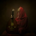 thumbnail image 2 of Hasheminasab, Moein 12x12 Gold Ornate Wood Framed with Double Matting Museum Art Print Titled - Persian Musician, 2 of 4