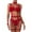 Red, variant on Women's New Sexy Underwear Sexy Role Play Chain Set Negligee Lingerie plus Size Sexy