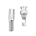 thumbnail image 1 of 10 Pcs Spring End BNC Male Plug Connector Adapter Screw Type for Coaxial RG59 CCTV Camera,  Connection, Easy to Use, Aluminum Alloy Material, Custom Length Video Cables Fo, 1 of 7