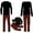 Black_001, variant on Fgnfyis Christmas Family Pajamas Matching Sets Holiday Long Sleeve Tops Plaid Pants Soft Cozy 2 Piece Pajamas Set Sleepwear