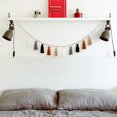 thumbnail image 2 of de Cuentas de Madera con Flecos, DecoracióN Colgante de Pared con Flecos Boho para Dormitorio, GuarderíA, Baby Shower, DecoracióN de HabitacióN de NiñAs, 2 of 6