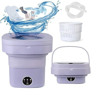 Portable Mini Washing Machine Washer Foldable Washer and Spin Dryer Small Travel