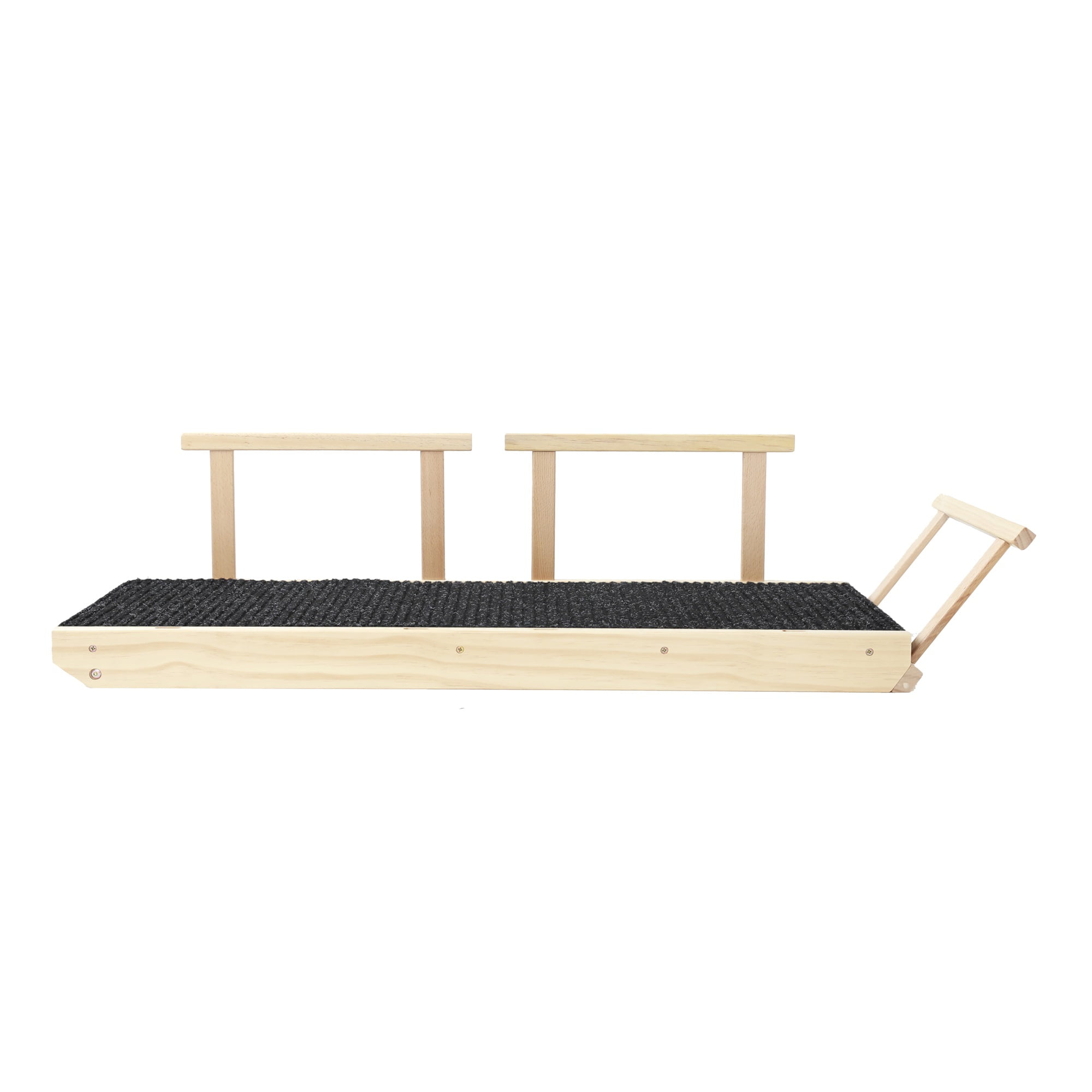 Pefilos Dog Ramp for Car 63'' Folding Pet Ramp for Large Dogs with Non-Slip Rug Surface Portable Dog Car Ramp for SUV Car & Truck, Black Pefilos Dog Ramp for Car 63'' Folding Pet Ramp for Large Dogs with Non-Slip Rug Surface Portable Dog Car Ramp for SUV Car & Truck, Black