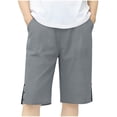 thumbnail image 3 of Bovxnpu Girls Summer Capris Wide Leg Pants Casual Girls Summer Capris Casual with Pockets Elastic Waist Pants, 3 of 9