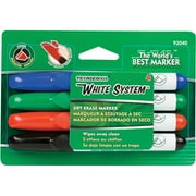 Dixon, DIX92040, Chisel Tip Dry-erase Markers, 4 / Set