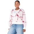thumbnail image 4 of Celebrity Pink Cardigan Sweater, Women's and Women's Plus Celebrity Pink Women's and Women's Plus Cardigan Sweater, Sizes XS-4X, 4 of 6