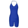 thumbnail image 4 of TaTaai Women's Yoga Set Halter Neck Tank Top with High Waist Shorts Breathable Compression Fitness Activewear Gym Outfit for Spring Summer Workout Gift, 4 of 7