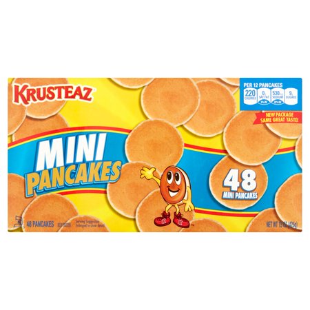 Krusteaz Mini Pancakes 4/45ct Bags CASE - Alison's Pantry