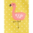 thumbnail image 2 of Carter's Child of Mine Baby Girls Flamingos One Piece, 2 of 2