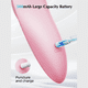 thumbnail image 3 of "Cepillo Limpiador Facial Eléctrico De Silicona Recargable Belug, Rosa ", 3 of 5