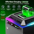 Cooling Fan for Xbox Series X Console with RGB Light, Charger Station