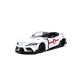 thumbnail image 4 of Robotech 1:24 2020 Toyota Supra Die-Cast Car & 2.75" Rick Hunter Figure Play Vehicles, 4 of 7