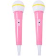 thumbnail image 1 of EeaseCA 2 Pcs Jouets Microphone Premium Jeu de Rôle Costume de Scène Fête Microphone Jouet, 1 of 8