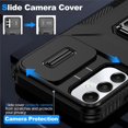 thumbnail image 5 of Funda para GANGXUN Samsung Galaxy A05S - Soporte metálico, Función magnética, Negro, 5 of 5