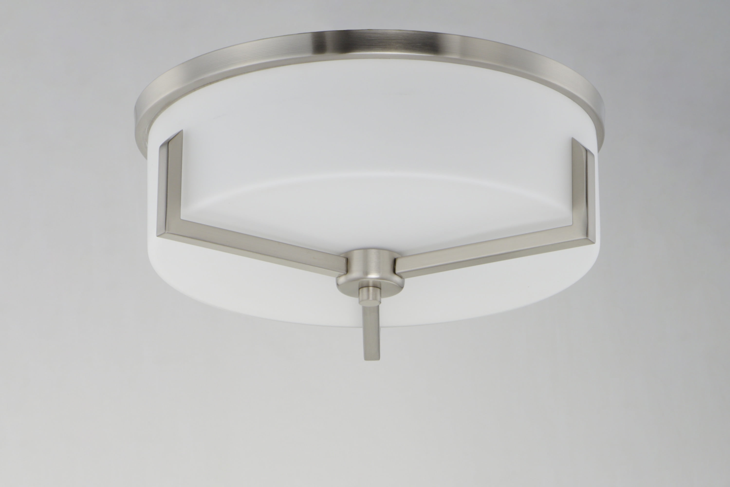 21280SWSN-Maxim Lighting-Dart-Three Light Flush Mount-14 Inches wide by 5.5 inches high-Satin Nickel Finish