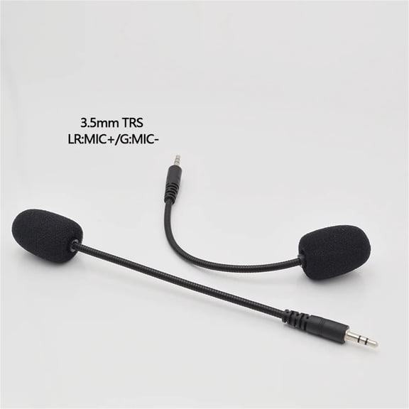 SeekLGT 3.5mm Microphone External Headset Microphone Portable Flexible Shape Wired Recording Mic for Mobile Phone PC Laptop Mini Plug and Use Audio Microphone