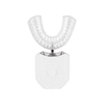 thumbnail image 3 of Cepillos de dientes eléctricos para adultos, forma de U, blanqueamiento con luz fría, vibración acústica de alta frecuencia, 4 cabezales, 3 velocidades para una limpieza rápida del sarro., 3 of 3