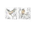 thumbnail image 1 of Great Art Now Songbird Meadow by June Erica Vess 2 Piece Canvas Art Set Each 14W x 14H, 1 of 3