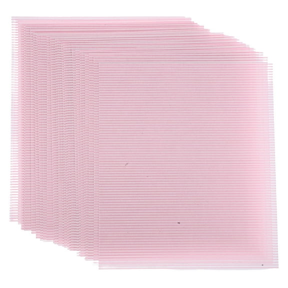 CIMAXIC Food Wrapping Liners Non-Stick Red 50Pcs