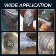 thumbnail image 4 of Metal Repair Adhesive for Stainless Steel and Aluminum, Waterproof Leak Sealer and Casting Repair Paste, Strong AB Glue for Cracks and Holes, Machinable Epoxy for DIY and Industrial Fixes, 4 of 6