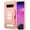 Rose Gold & Peach, variant on ZIZO ELECTRO Series for Samsung Galaxy S10 Plus with Card Slot and Air Vent Magnetic Holder Dark Blue Black