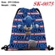 thumbnail image 3 of Bolsa de almacenamiento portátil de bolsillo de gran capacidad con cordón para guardar ropa y juguetes de niños, con diseño de Sonic The Hedgehog, 3 of 4