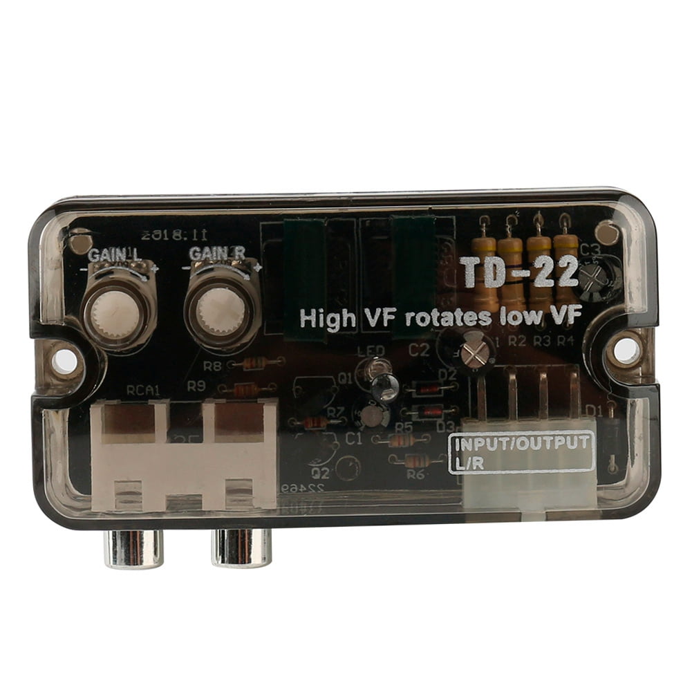 FAGINEY Car Audio Converter Stereo High to Low Frequency Speaker Level