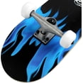 thumbnail image 3 of Krown Skateboard Rookie Blue Flame Complete, 3 of 4