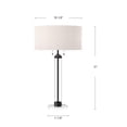thumbnail image 5 of TL567218BGWL-Alora Lighting-Sasha - 2 Light Table Lamp-31 Inches Tall and 18.13 Inches Wide-Brushed Gold Finish, 5 of 7