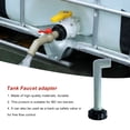 thumbnail image 2 of serony IBC Container Plastic Spout Drain Faucet Replacement on/off Control Connectors Fittings Accessories Replacing Parts 90° Elbow 32mm, 2 of 7