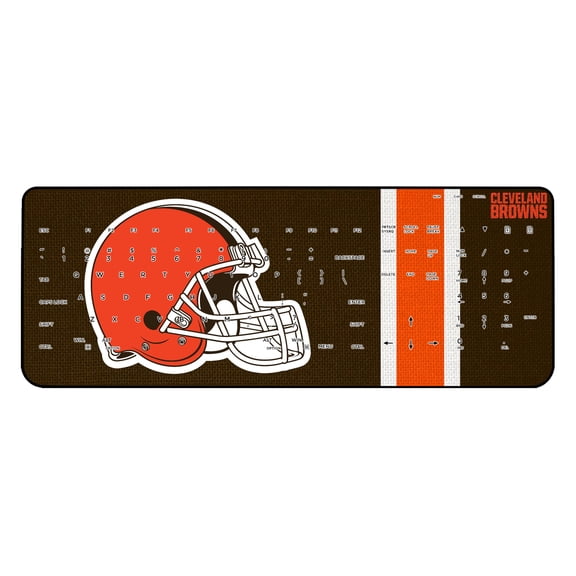 Cleveland Browns Stripe Wireless Keyboard