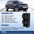 thumbnail image 4 of LCWRGS Driver Side Master Power Window Switch 5L1Z14529AA Replacement for Ford F150 2004 2005 2006 2007 2008, Ford Expedition 2003 2004 2005 2006, Ford Crown Victoria 2003-2008, 4 of 4