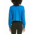 thumbnail image 2 of Splits59 womens  Joan Fleece Polo Sweatshirt, XL, Blue, 2 of 3