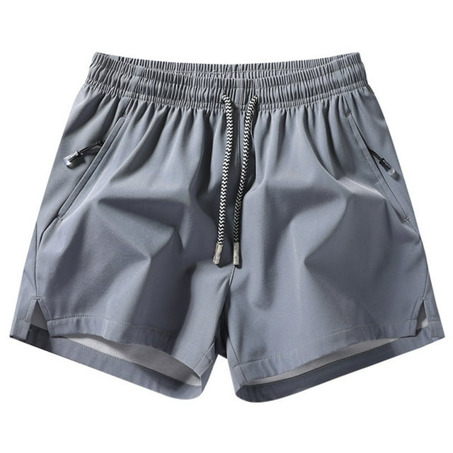 Dagugfen Athletic Mens Shorts Drawstring Elastic Waist Loose Summer Vocation Workout Running Shorts