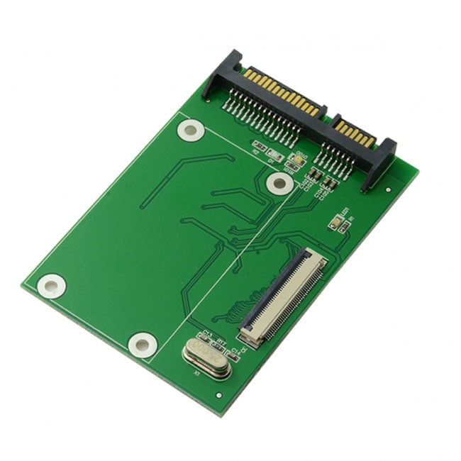 Xiwai Card 40 Pin ZIF CE 1.8 Inch SSD HDD to SATA Adapter Board with LIF Flat Cable Walmart