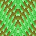 thumbnail image 1 of Ahgly Tapis d'Intérieur Lavable en Machine Carré Transitionnel Vert Néon, 8 Pieds Carré, 1 of 7