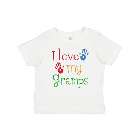 

Inktastic I Love My Gramps Cute Grandkids Gift Baby Boy or Baby Girl T-Shirt